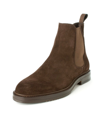 靴 (verba) made in italy design mule Vibae Suede Mules | Olive | TOAST